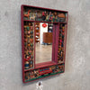 Carved Mirror By Peruvian Artist Nicario Jimenez