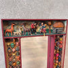 Carved Mirror By Peruvian Artist Nicario Jimenez