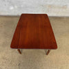 Rare Solid Teak Table By Kurt Ostervig For Jason Mobler #2