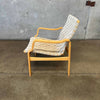 Vintage Scandinavian Bentwood Lounge Chair