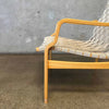 Vintage Scandinavian Bentwood Lounge Chair