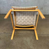 Vintage Scandinavian Bentwood Lounge Chair
