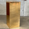 Golden Pedestal Display