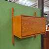 Mid Century Oak Barzilay Wall Mount Cabinet