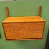 Mid Century Oak Barzilay Wall Mount Cabinet