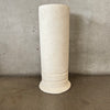 Vintage Post Modern Beige Plaster Pedestal