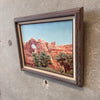 Vintage Painting of Window Rock, Arizona