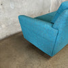 Teal Mid Century Style Sofa