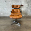 Mid Century Frank Doerner Eames Style Lounge Chair & Ottoman