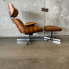 Mid Century Frank Doerner Eames Style Lounge Chair & Ottoman