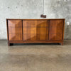 Mid Century Diamond Credenza