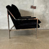 Milo Baughman Style Lounge Chair