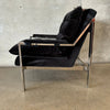 Milo Baughman Style Lounge Chair