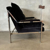 Milo Baughman Style Lounge Chair