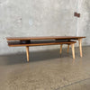 Mid Century Modern Boomerang Switchblade Coffee Table