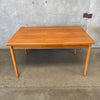 Danish Modern Teak Dining Table