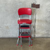 Cosco Stylaine Retro Chair Step Stool with Pull-Out Seps