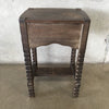 Early Monterey Furniture Old World Side Stand
