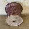 Mid 1800's Cast Iron Mortar / Planter