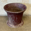 Mid 1800's Cast Iron Mortar / Planter