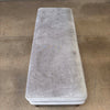 Grey Velvet Bench