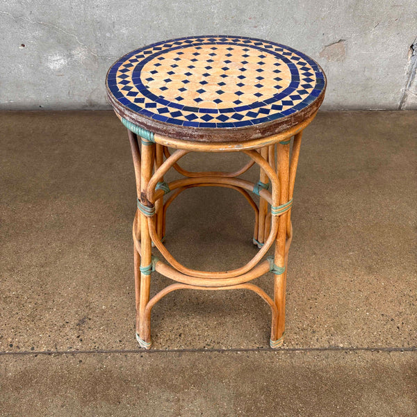 Vintage Tile End Table / Pedestal