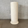 Vintage Post Modern Beige Plaster Pedestal