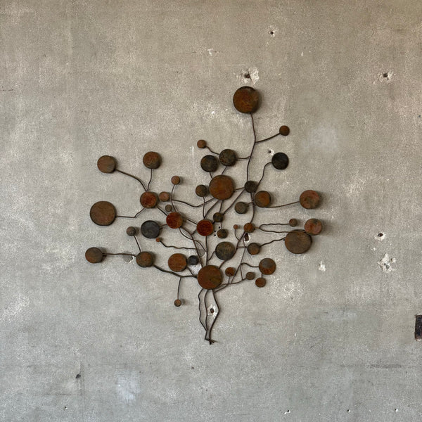 Metal Tree Wall Sculpture