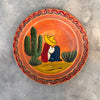 1930's Mexican Painted Plate Bauer Era #2