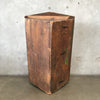 Early American Painted Corner Cabinet