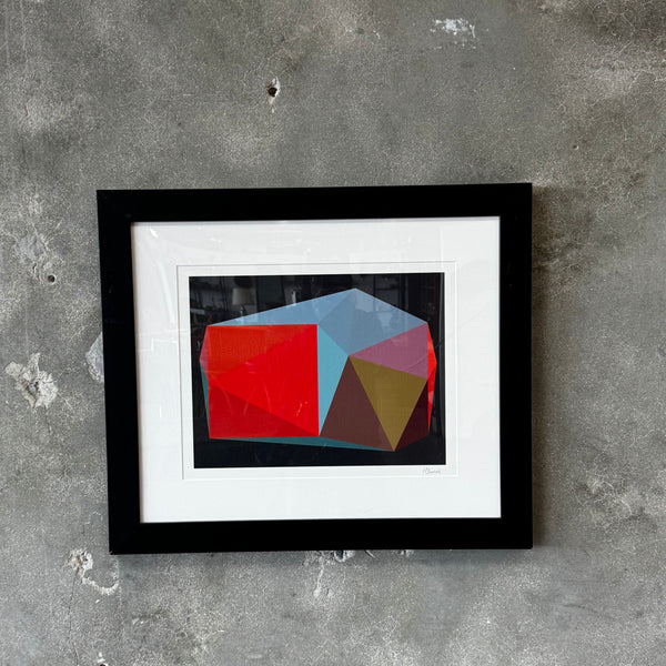 Abstract Print By Henri Boissiere #1