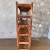 Vintage Industrial Shoe Rolling Rack #1