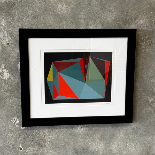 Abstract Print By Henri Boissiere #2