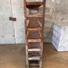 Vintage Industrial Shoe Rolling Rack #1