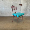 Polly of CA Iron Chair - 1950s