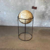 Vintage Replogle Globe Solid Brass Stand