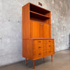 Vintage Danish Teak Cabinet By Lyby Mobler With Key