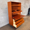 Vintage Danish Teak Cabinet By Lyby Mobler With Key