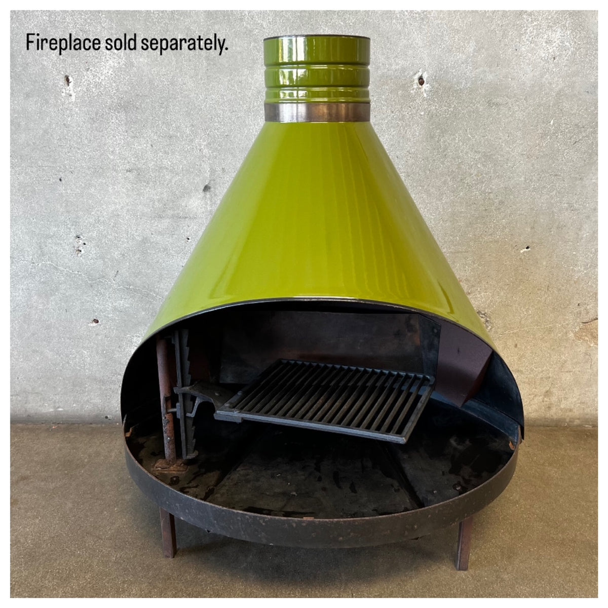 Vintage Mid Century Modern "BBQ Grid" For Preway Fireplaces