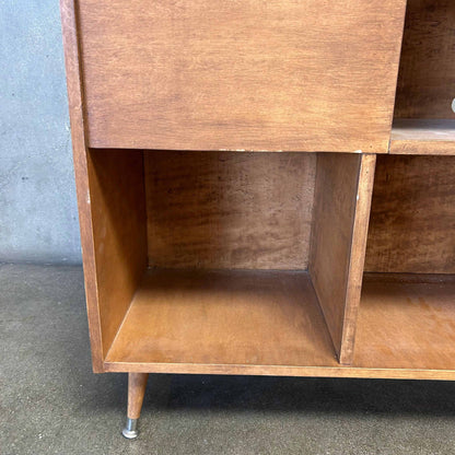 Stereo Turntable Console w/ Record Storage