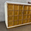 Vintage Cabinet Gold Leaf & Marble