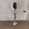 Mid Century Infinity Mirror Lamp / Clock - Alex Kovacs / James Hill Style