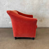 Post Modern Mohair Lounge Chair #2