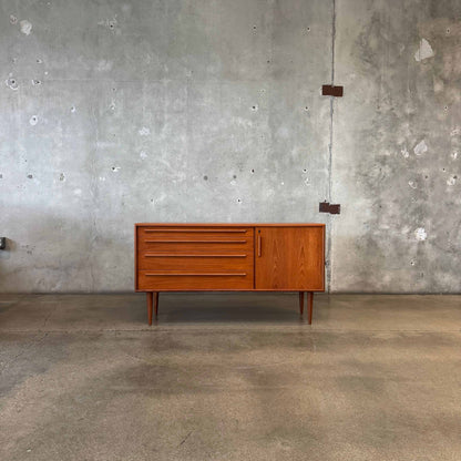 Danish Modern Teak Credenza - No Key