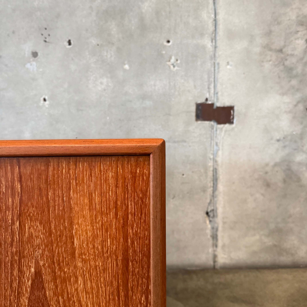 Danish Modern Teak Credenza - No Key