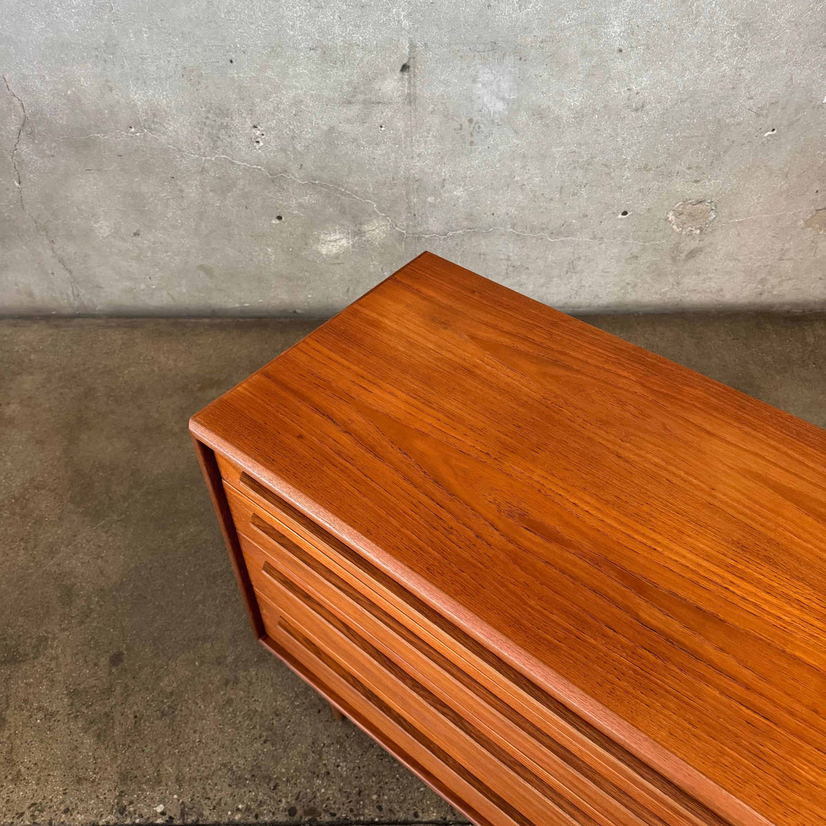 Danish Modern Teak Credenza - No Key