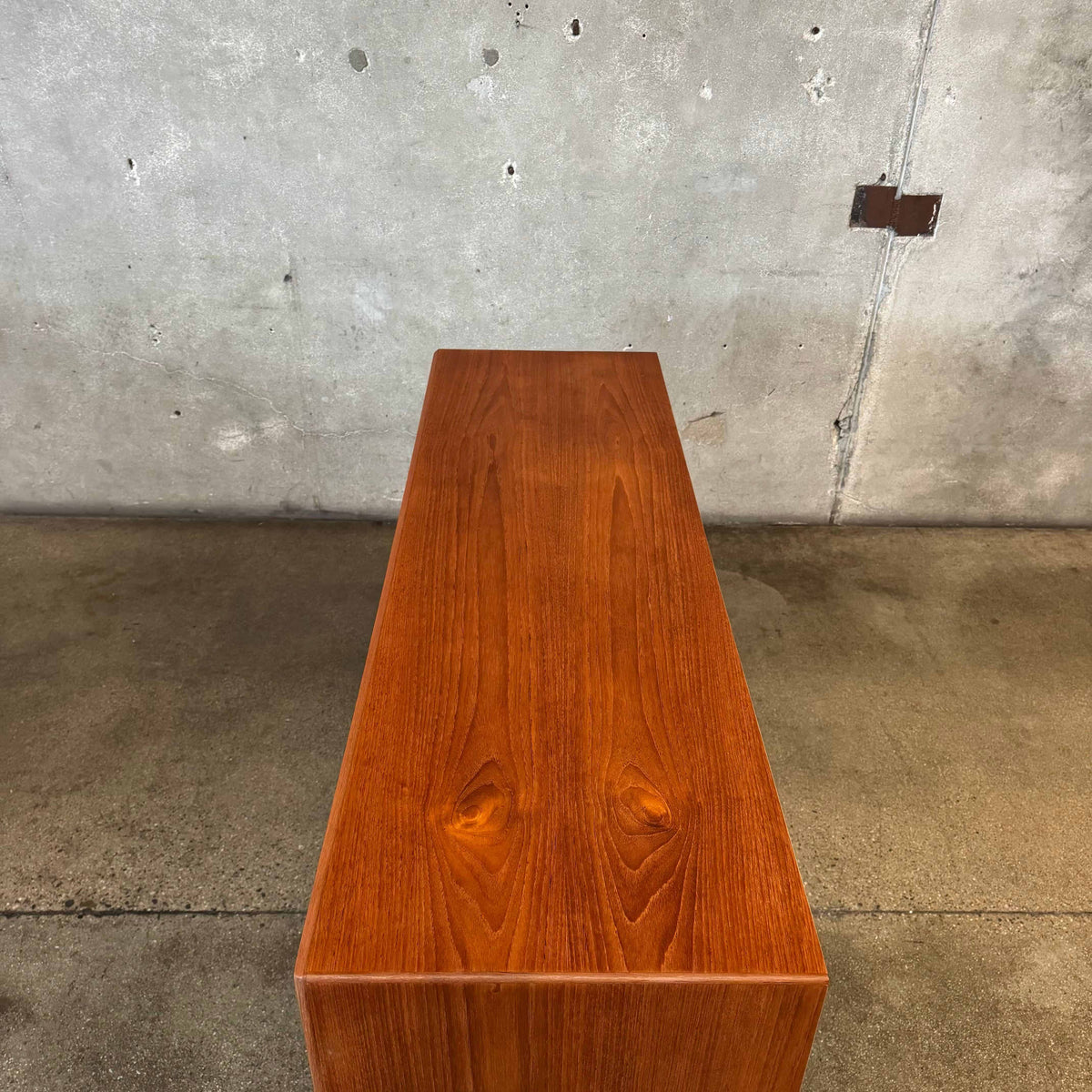 Danish Modern Teak Credenza - No Key