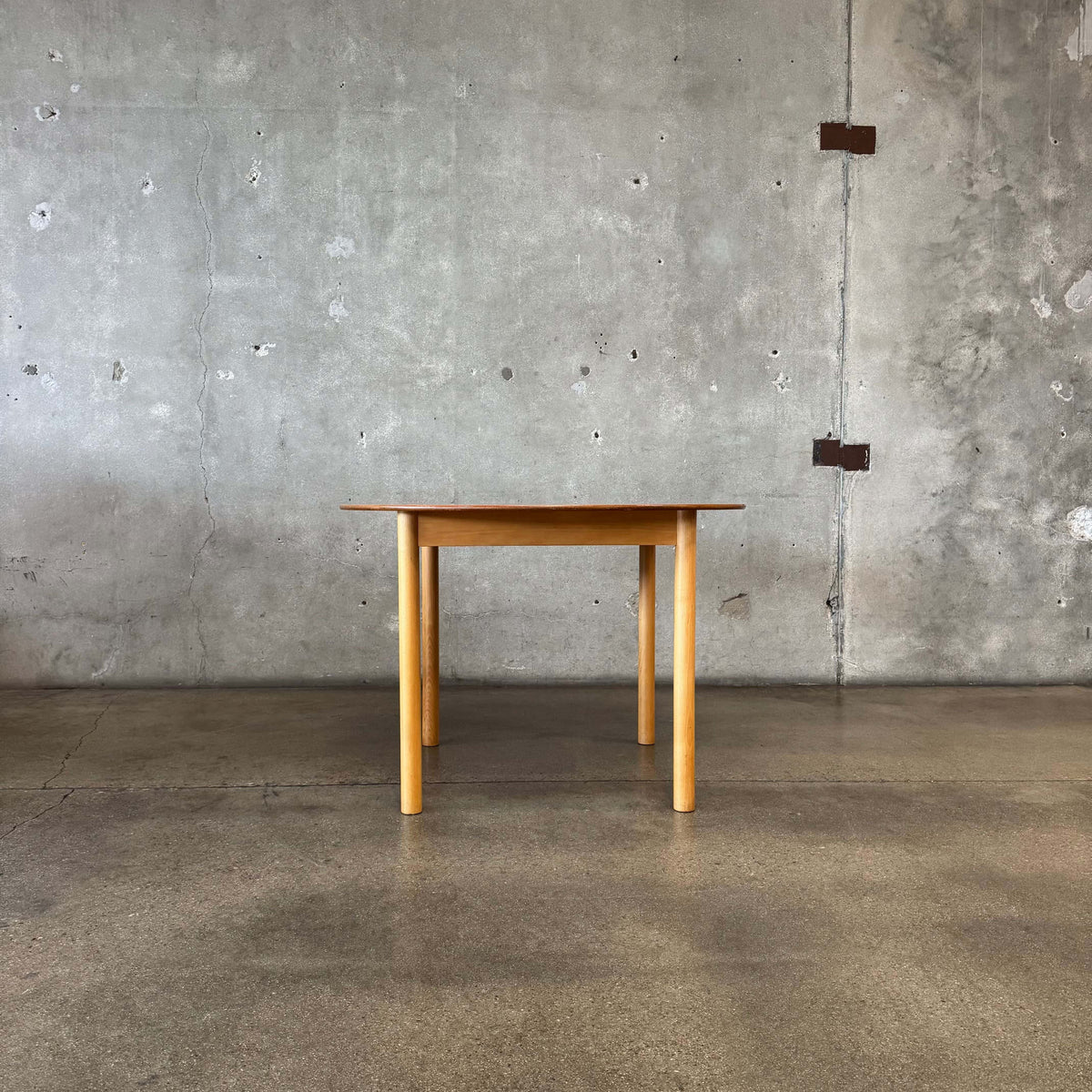 Danish Modern Flip Top Dining Table By FDB Mobler