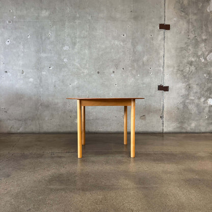 Danish Modern Flip Top Dining Table By FDB Mobler