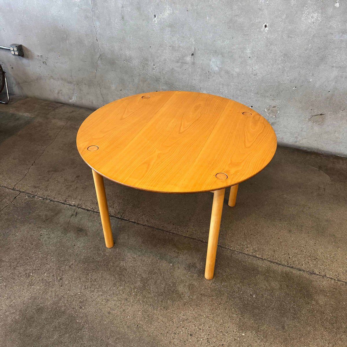 Danish Modern Flip Top Dining Table By FDB Mobler